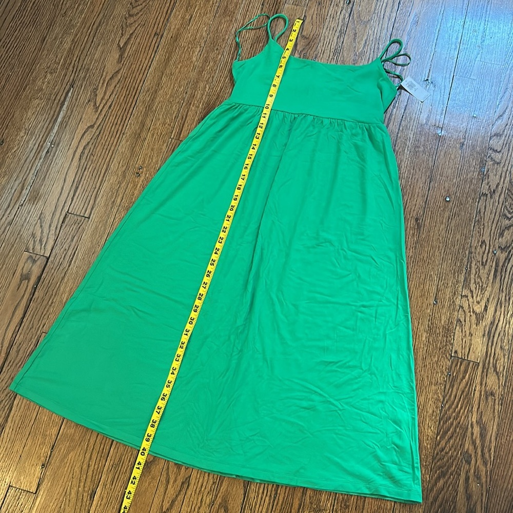 Old Navy Women’s Green Spaghetti Strap Dress - NWT, Size Medium Petite - Picture 6 of 7